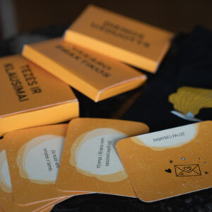 Streso mažinimo kortelės "Ramybės pauzė'